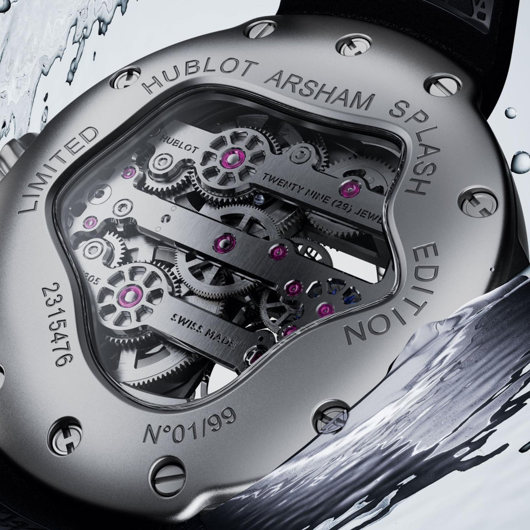 Meca-10 Arsham Splash Titanium Sapphire 42MM Watch