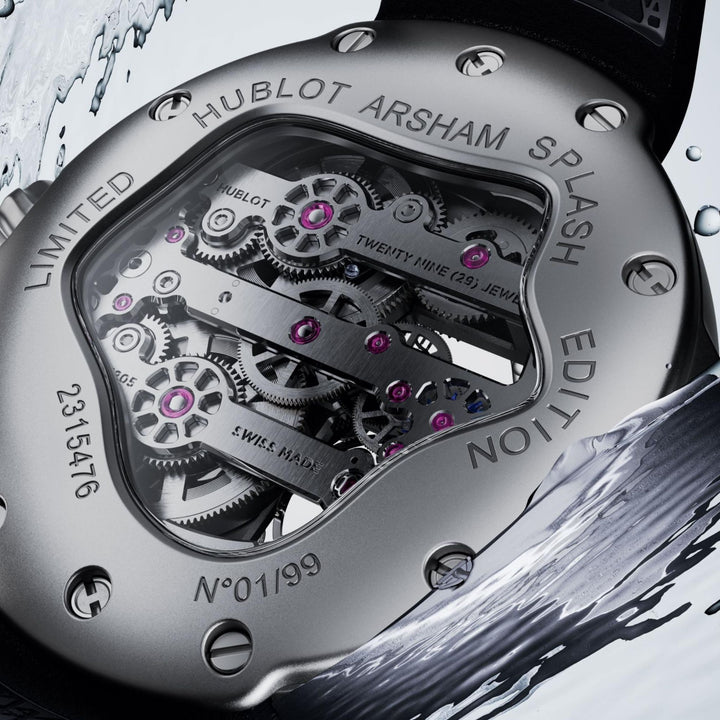 Meca-10 Arsham Splash Titanium Sapphire 42MM Watch