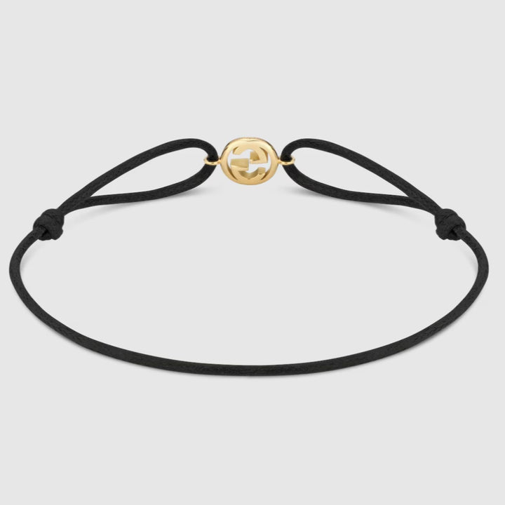 Interlocking G 18k Charm Bracelet
