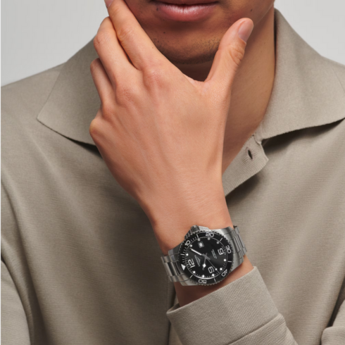 Hydroconquest Black Ceramic Bezel 41MM Watch
