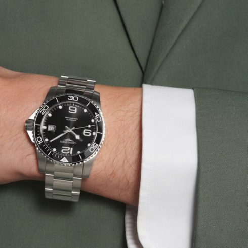 Hydroconquest Black Ceramic Bezel 41MM Watch