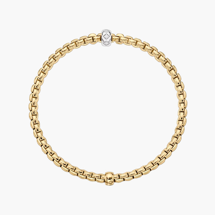 Eka 18K Yellow Gold Diamond Bracelet