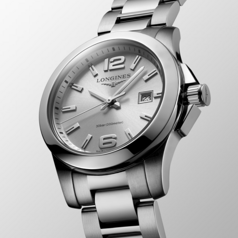Conquest Stainless Steel 29.5MM Watch
