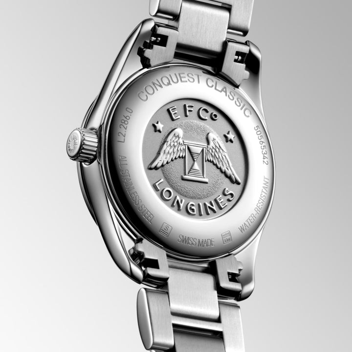 Conquest Classic Diamond Bezel 29.5MM Watch