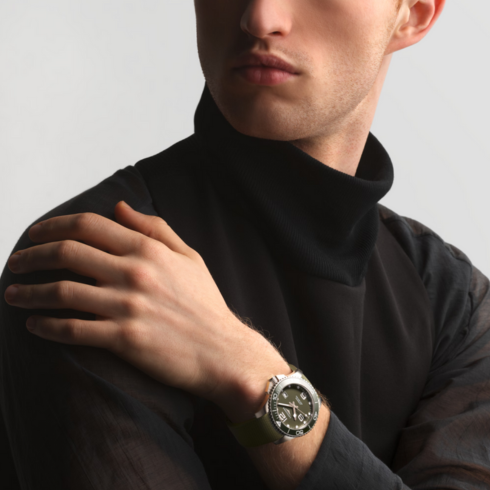 Hydroconquest Green 43MM Watch