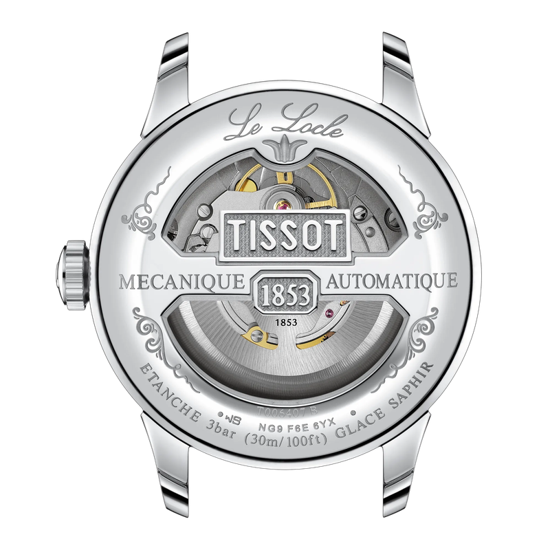 Le Locle Powermatic 80 Steel and Yellow PVD 39MM Watch