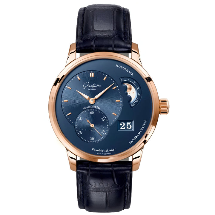 PanoMaticLunar Watch, Blue Dial 40MM