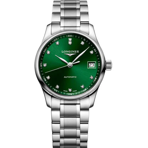 Master Collection Green Dial 34MM Watch