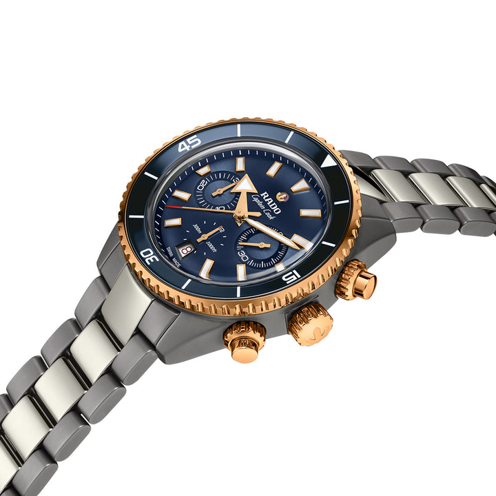 XL Captain Cook High-Tech Ceramic Chronograph 43MM Watch