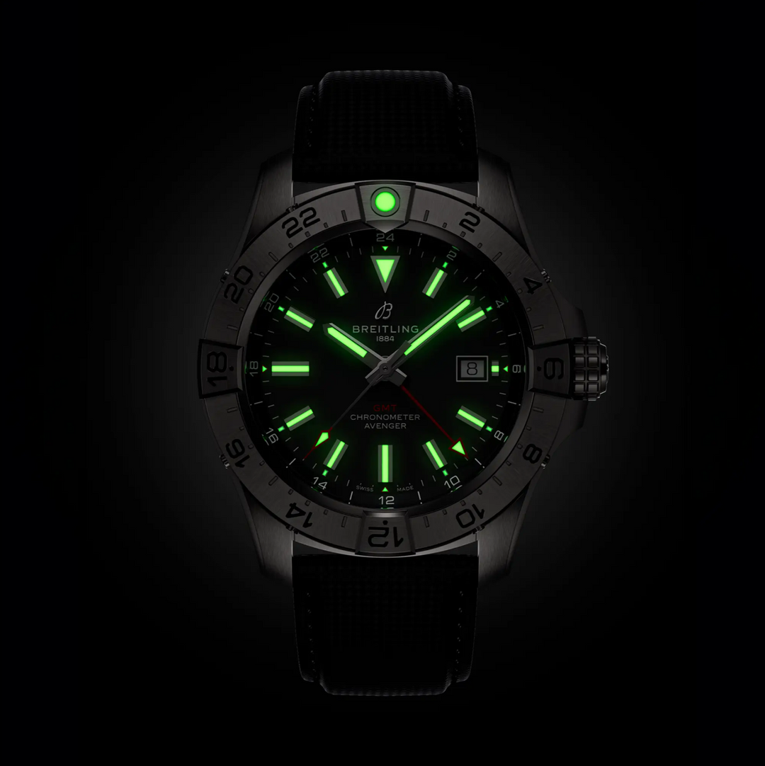Avenger Automatic GMT Black 44MM Watch