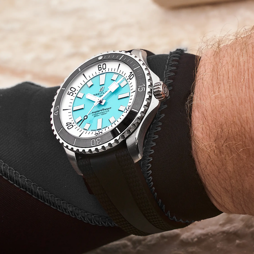 Superocean III Automatic Turquoise/White 44MM Watch