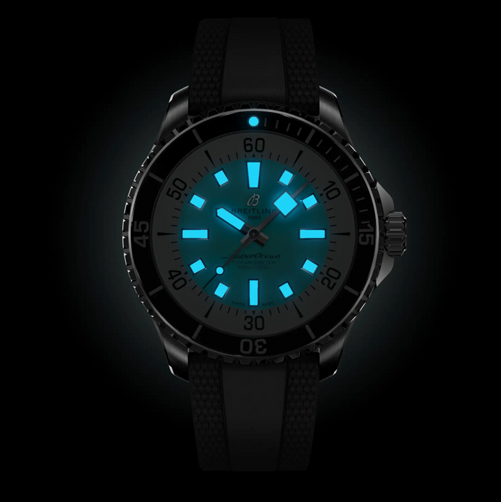 Superocean III Automatic Turquoise/White 44MM Watch