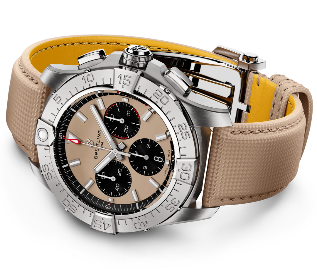 Avenger B01 Chronograph Beige 44MM Watch