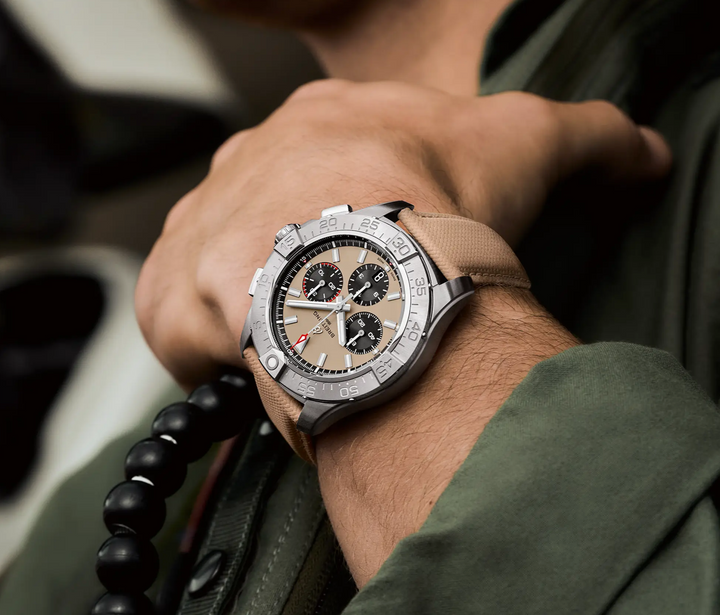 Avenger B01 Chronograph Beige 44MM Watch