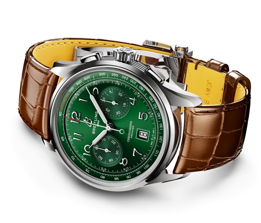 Premier B01 Chronograph Green Dial 42MM Watch
