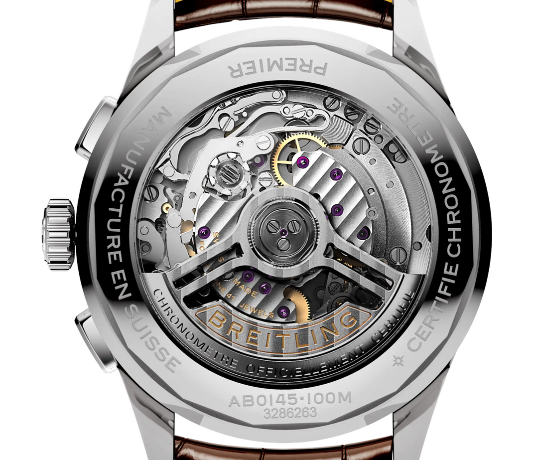 Premier B01 Chronograph Beige Dial 42MM Watch