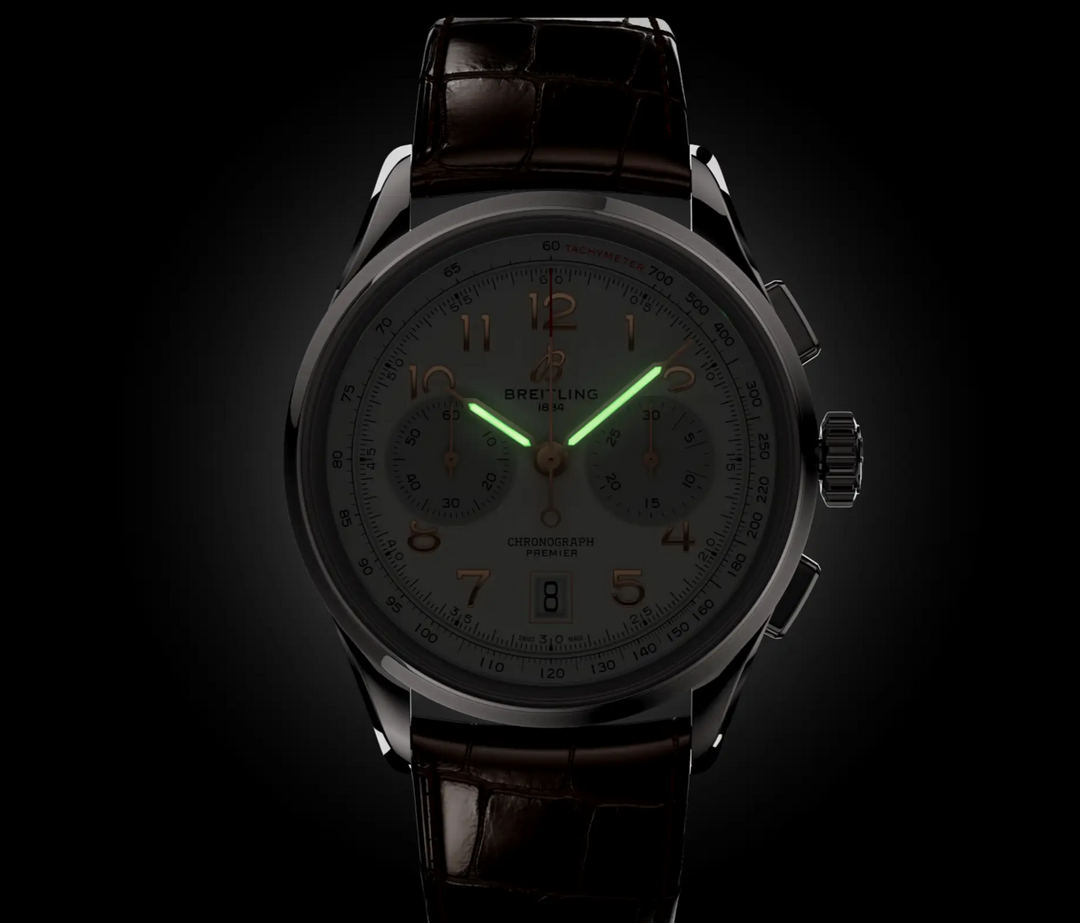 Premier B01 Chronograph Beige Dial 42MM Watch