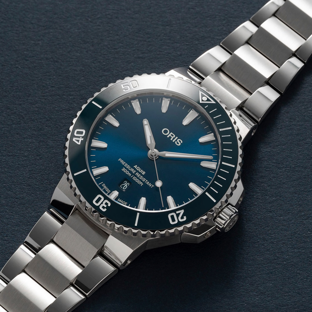 Aquis Date Green Dial 43.50MM Watch