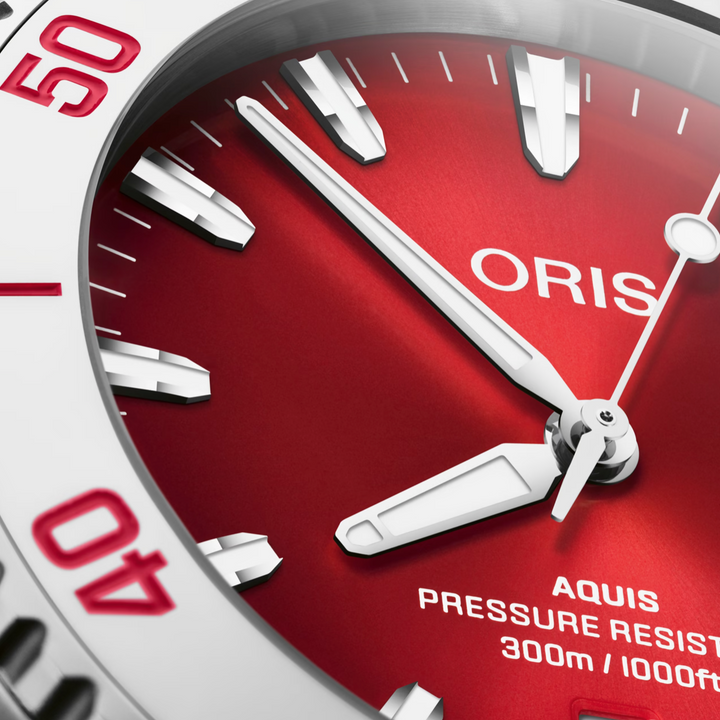 Aquis Date Taste Of Summer Watermelon 41.5MM Watch