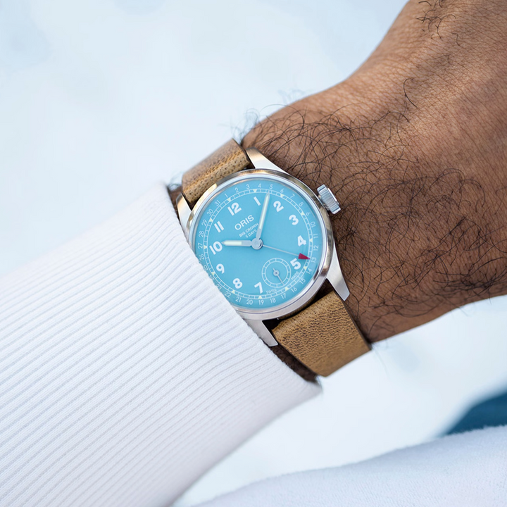 Big Crown Calibre 473 Blue Dial 38MM Watch