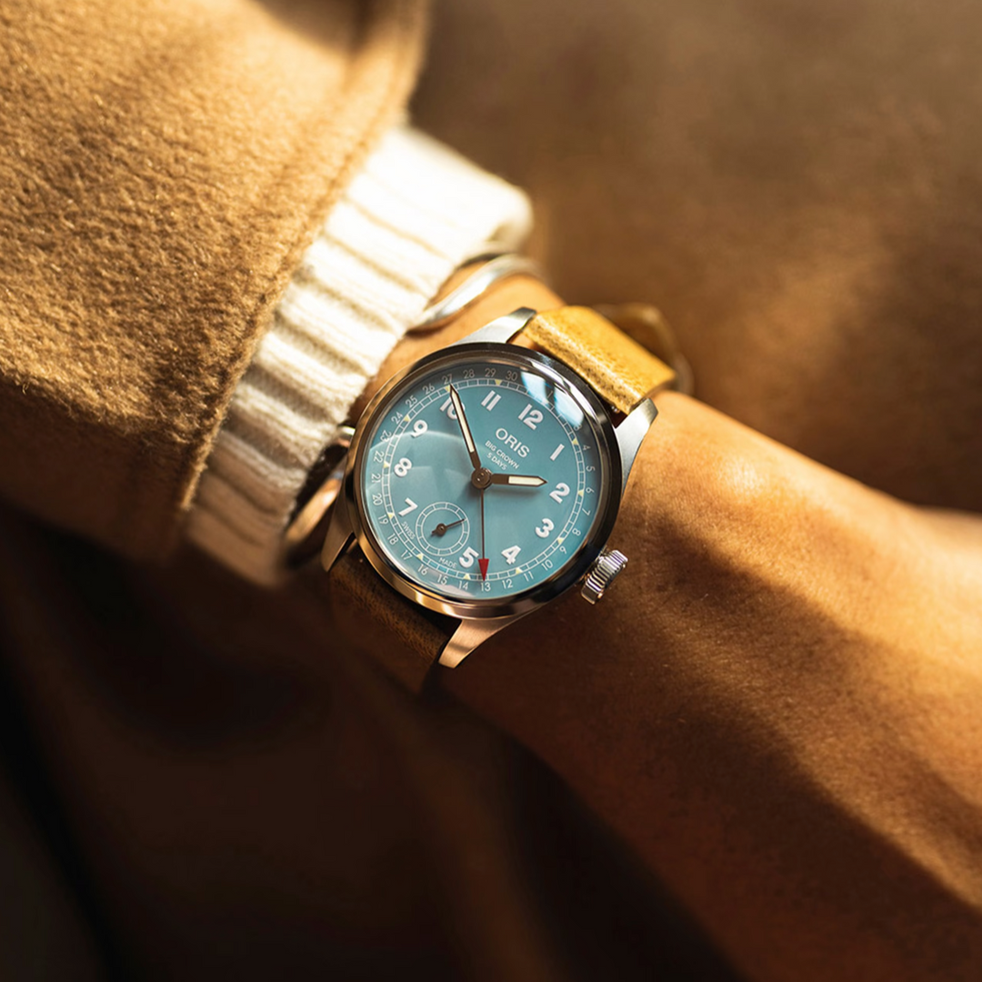 Big Crown Calibre 473 Blue Dial 38MM Watch