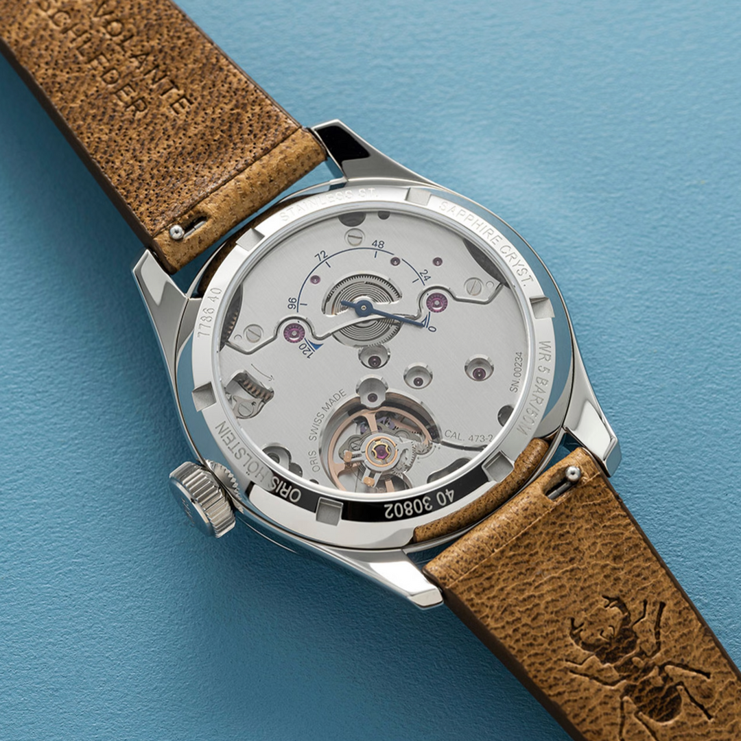 Big Crown Calibre 473 Blue Dial 38MM Watch