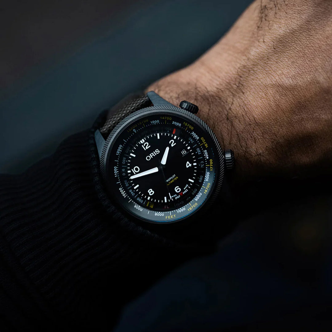 Pro Pilot Altimeter 47MM Carbon Watch