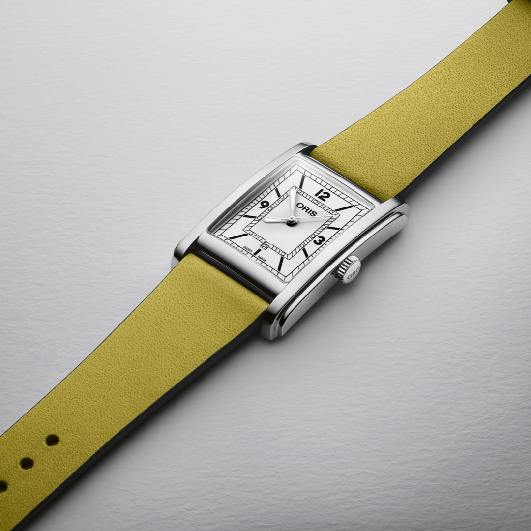 Rectangular Yellow 25.5MM Watch