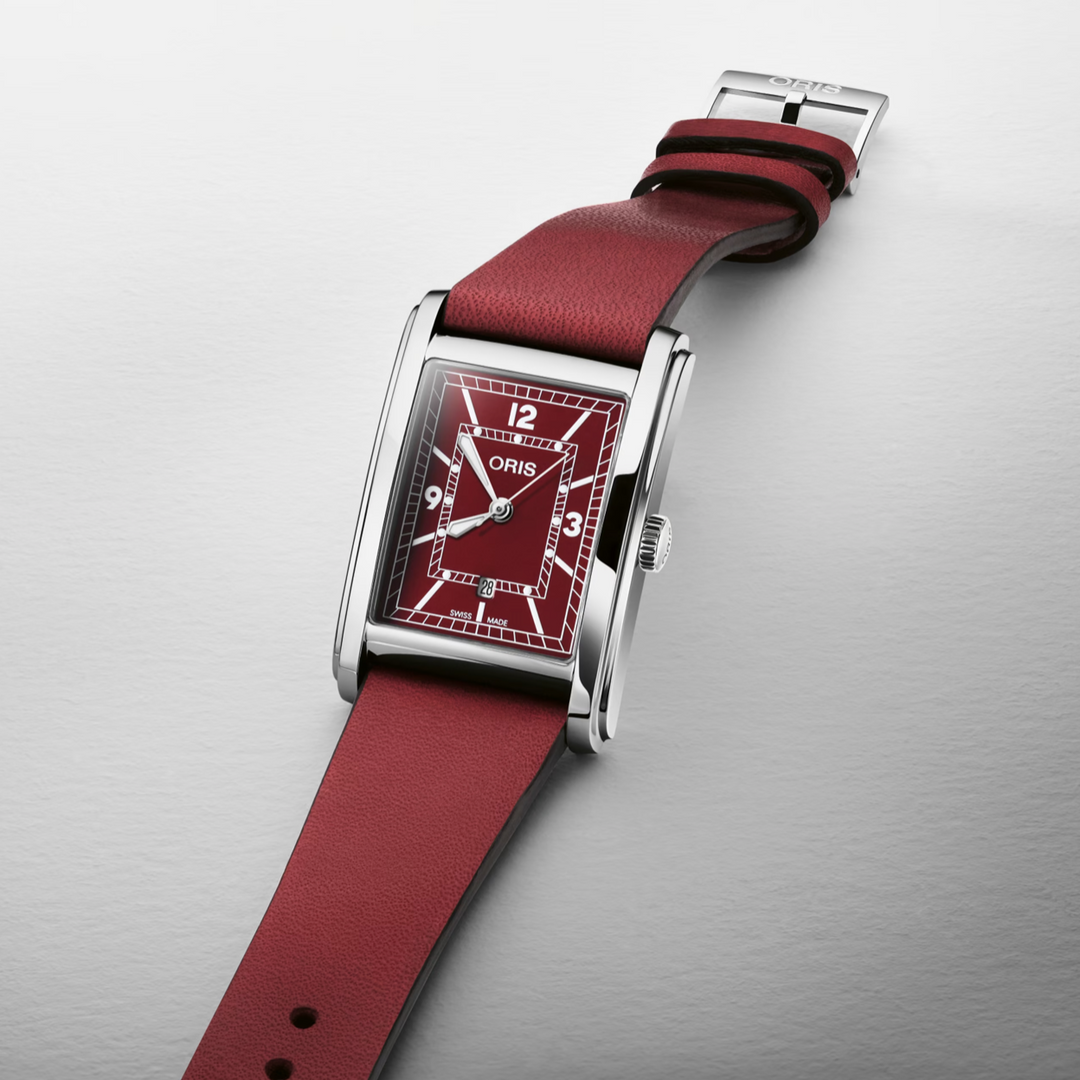 Rectangular Red 25.5MM Watch