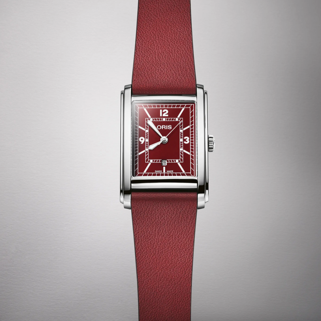 Rectangular Red 25.5MM Watch