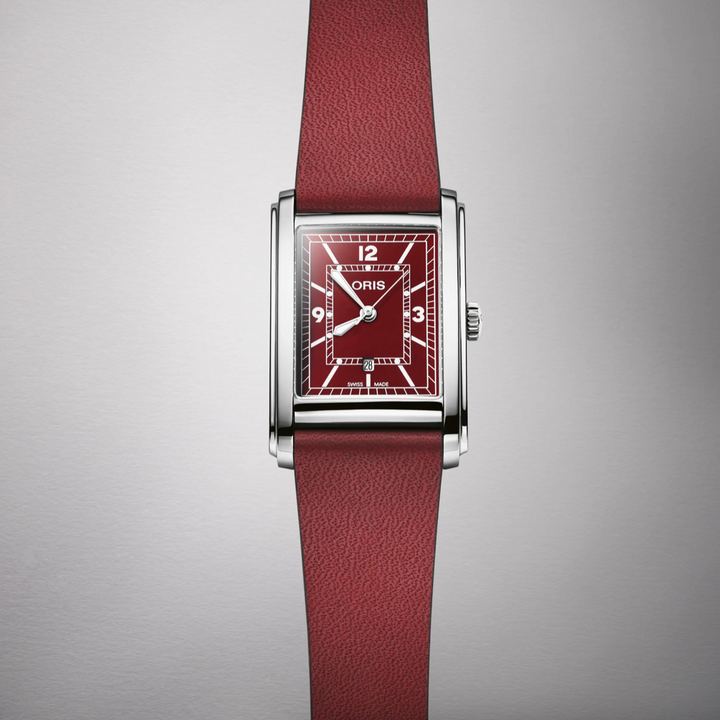 Rectangular Red 25.5MM Watch