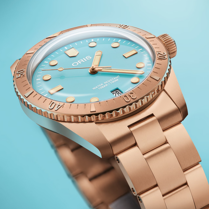 Divers Sixty-Five Cotton Candy Sky Blue 38MM Watch