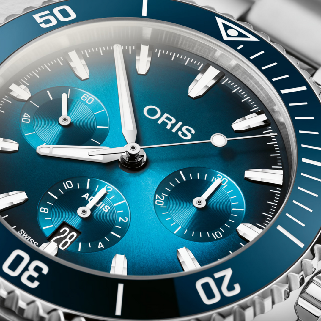 Divers Sixty-Five Chronograph Blue Dial 40MM Watch