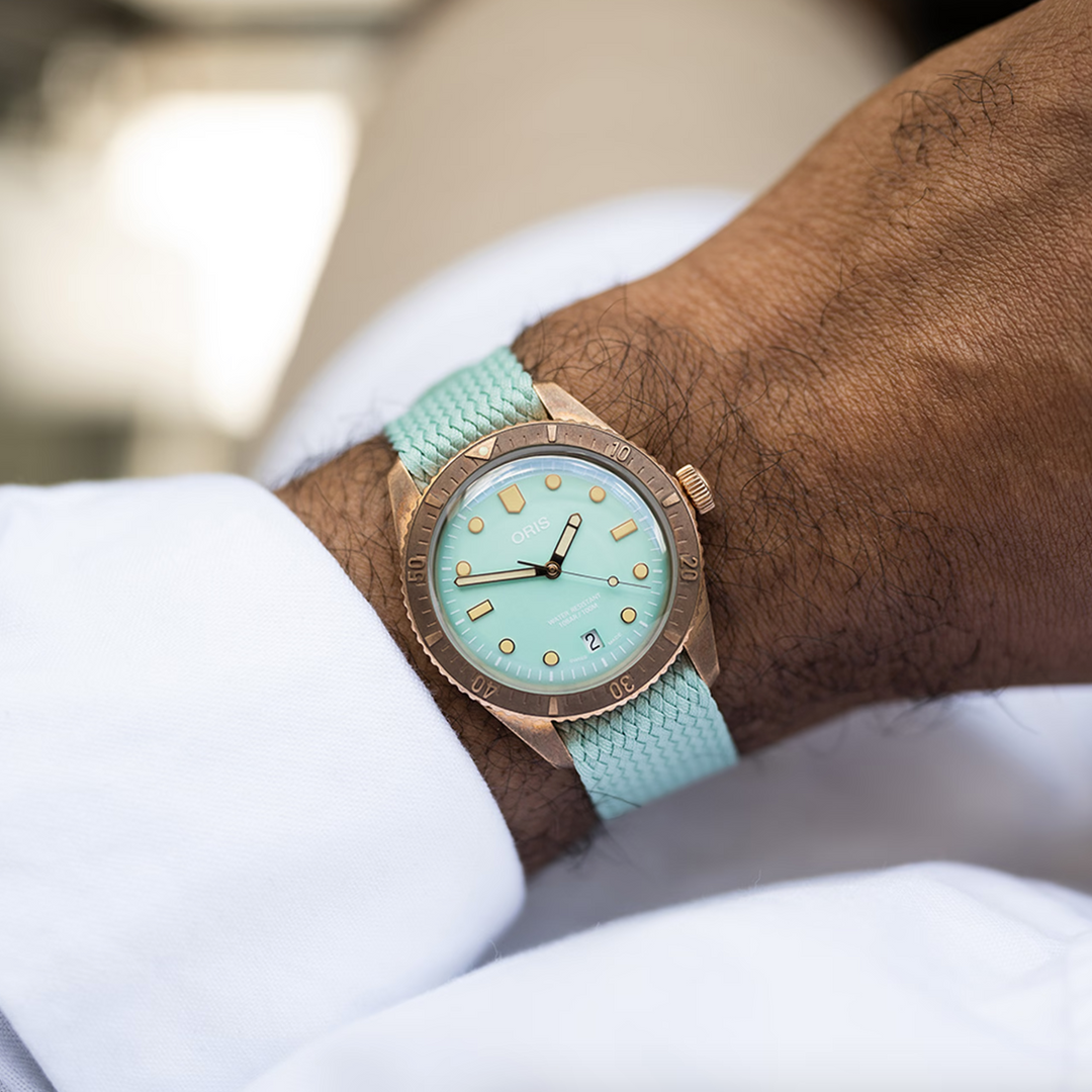 Divers 65 Bronze Mint Green 38MM Watch