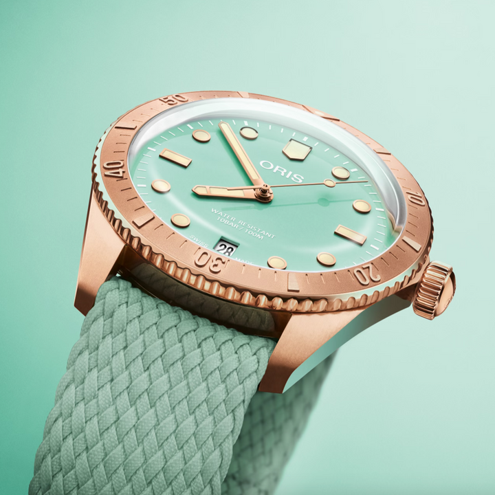 Divers 65 Bronze Mint Green 38MM Watch