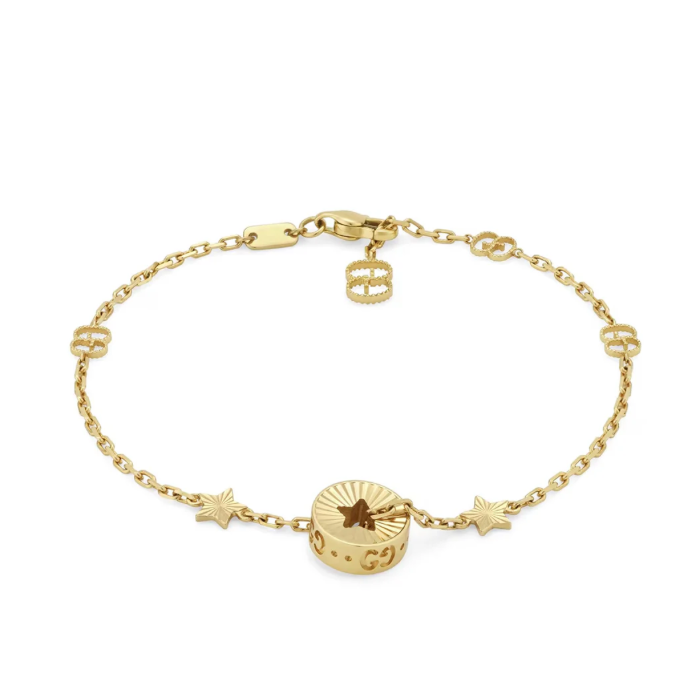 Icon Yellow Gold Star Bracelet