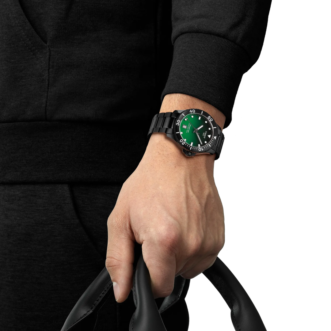 Seastar 1000 Green/Black 40MM Watch