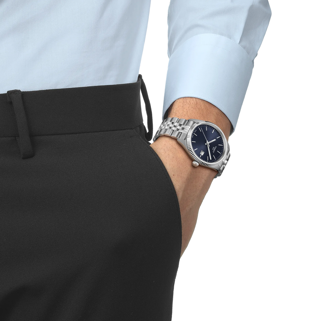 Ballade Steel/Blue 40MM Watch