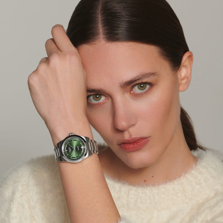 Conquest Green Diamond Dial 34MM Watch