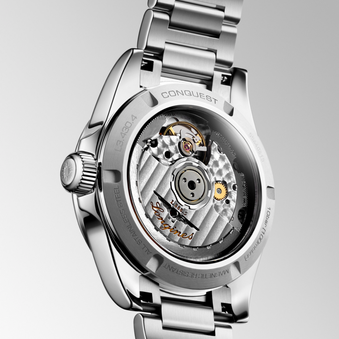 Conquest Green Diamond Dial 34MM Watch