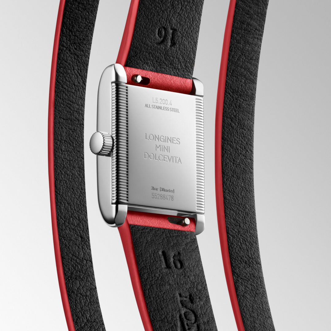 Mini Dolcevita Square Red 21.5x29MM Watch