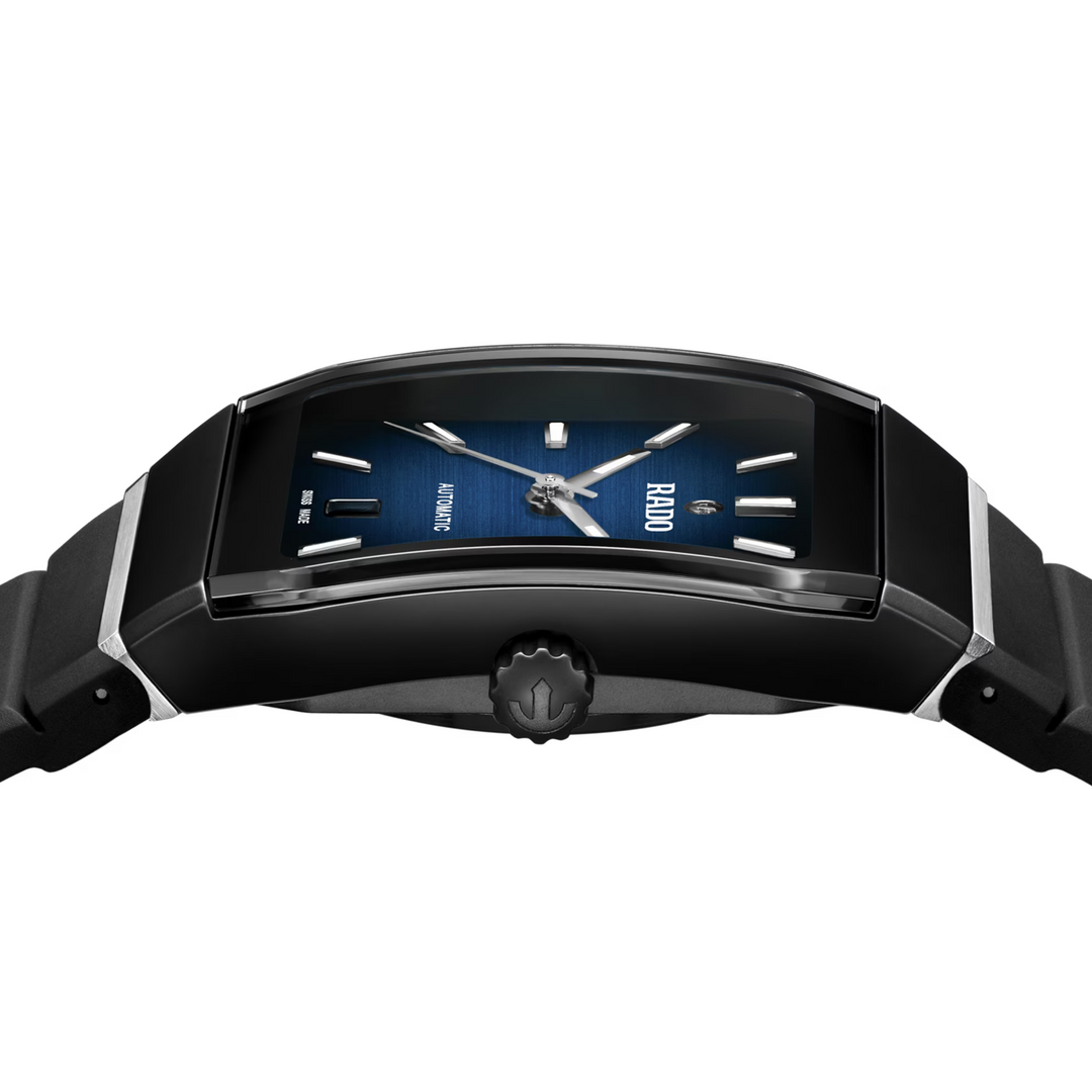 Anatom Automatic Blue Dial/Black Rubber 32.5MM Watch