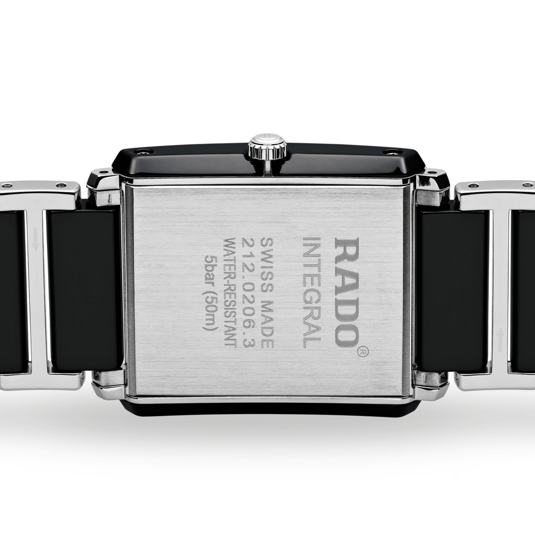 New Integral Square Diamonds/Black Dial 31MM Watch