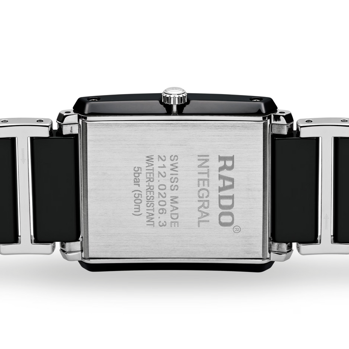 New Integral Square Diamonds/Black Dial 31MM Watch