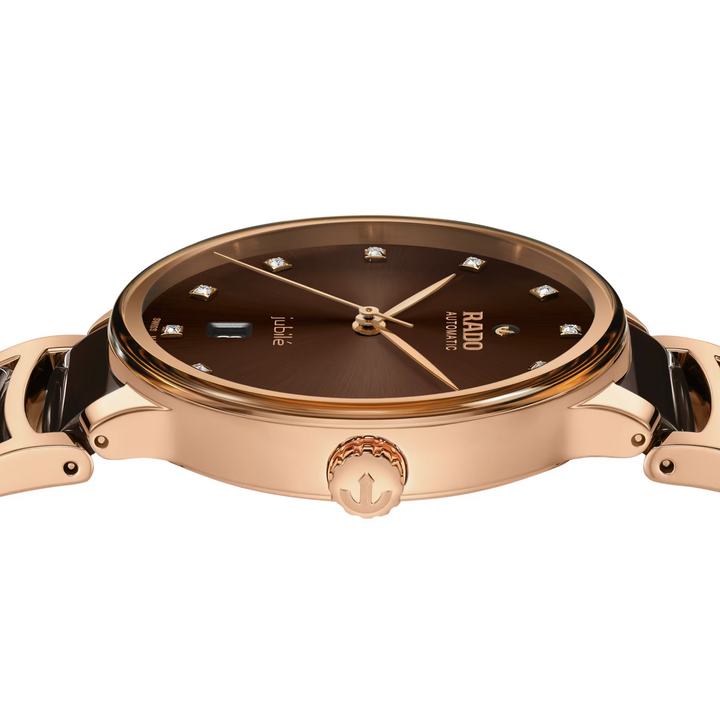 Centrix Automatic Diamonds Brown 40MM Watch