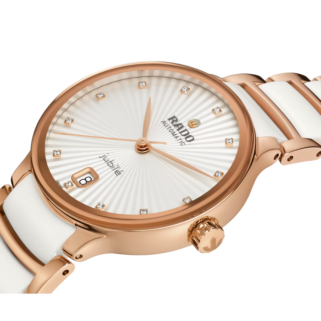 Centrix White 35MM Watch