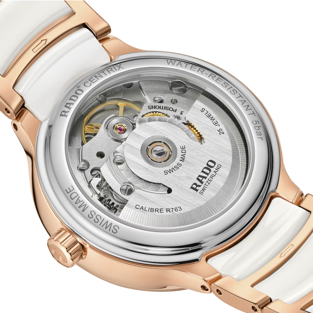 Centrix White 35MM Watch