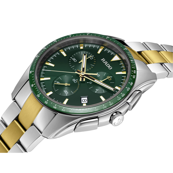 Hyperchrome Chronograph Green Dial and Bezel 45MM Watch