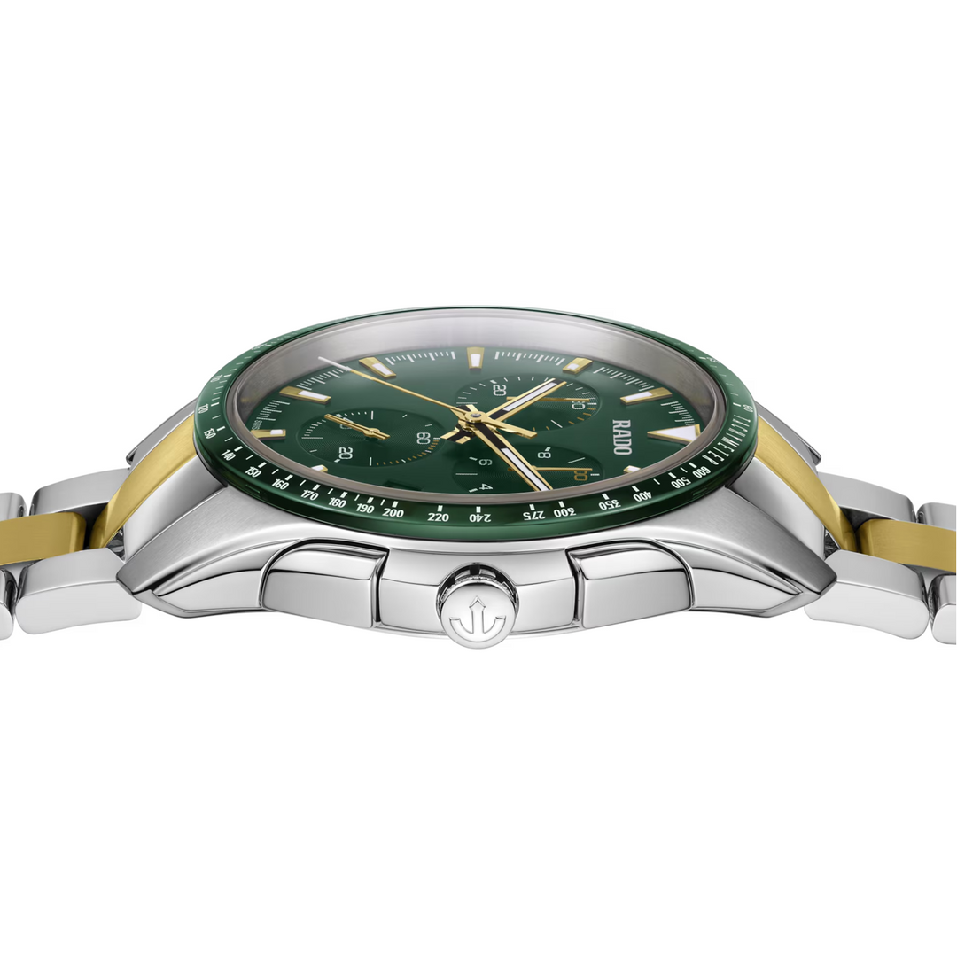 Hyperchrome Chronograph Green Dial and Bezel 45MM Watch