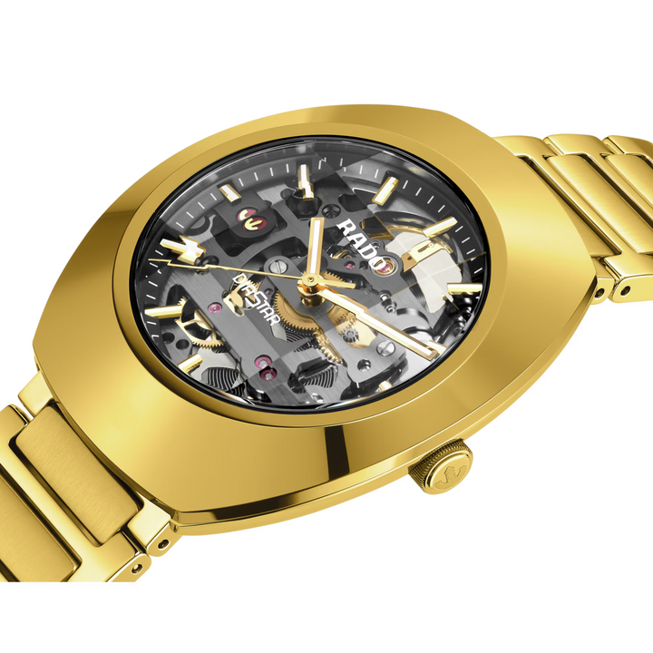 DiaStar Original Automatic Skeleton Yellow Gold PVD 38MM Watch